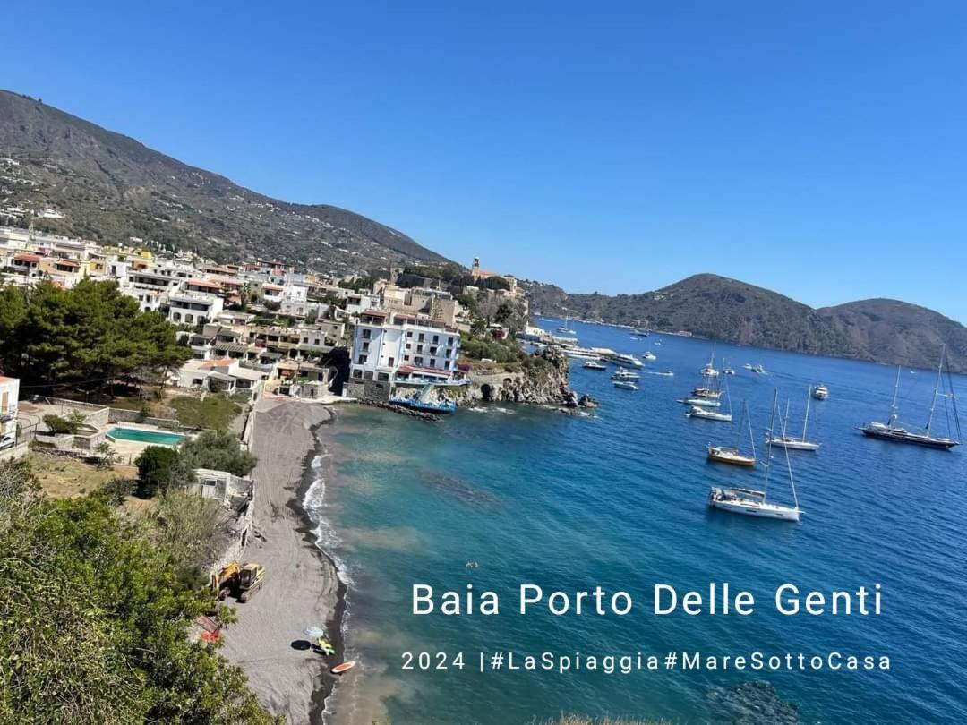 Da Federica Casa Vacanze Baia Porto Delle Genti Λίπαρι Εξωτερικό φωτογραφία