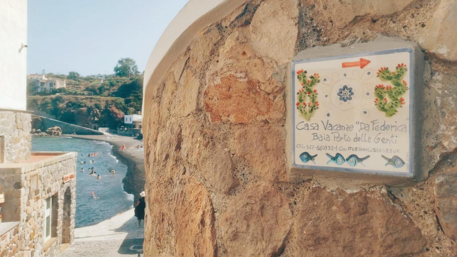 Da Federica Casa Vacanze Baia Porto Delle Genti Λίπαρι Εξωτερικό φωτογραφία